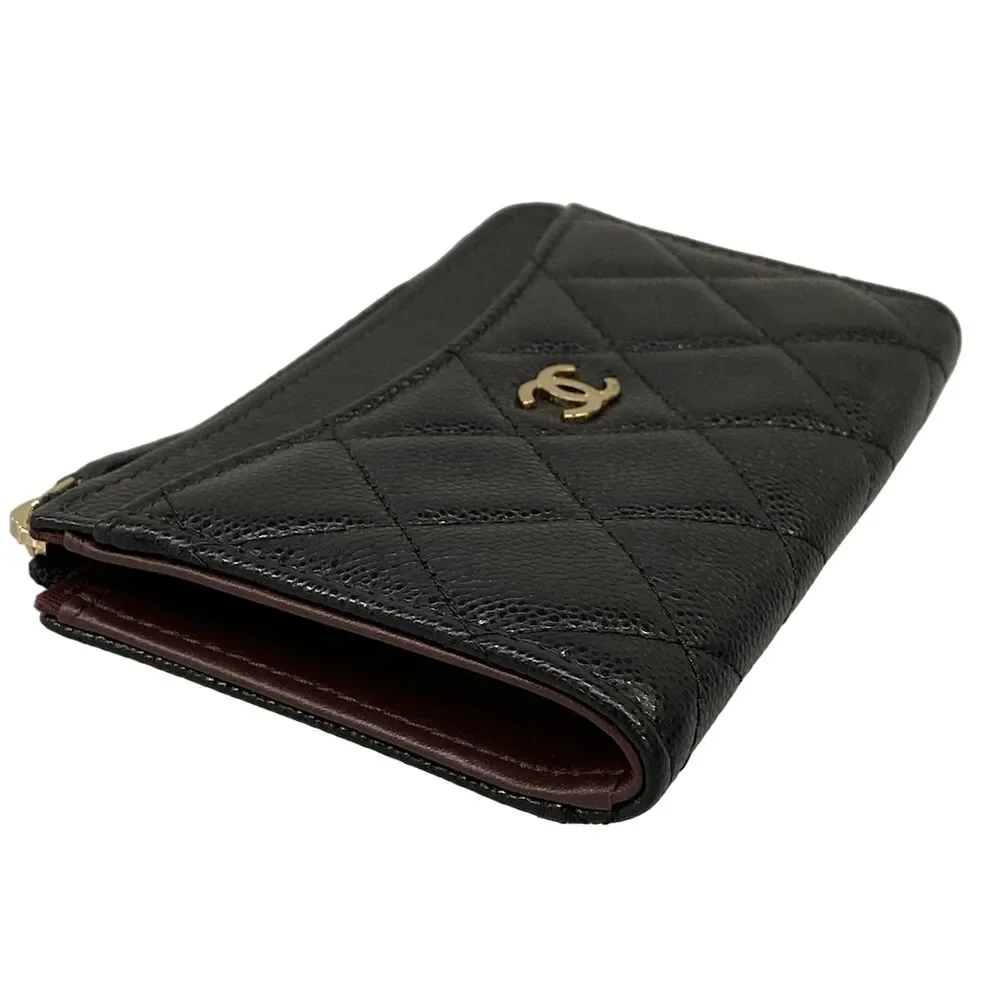 Chanel Classic Zip Card Case / Matrasse Coin Case